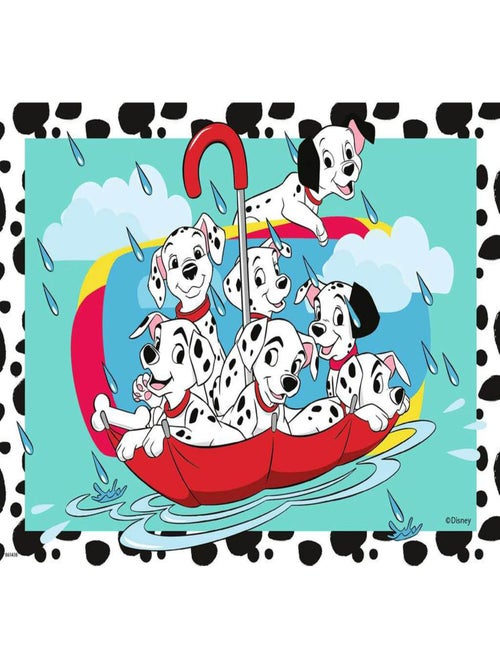 Puzzles 2 x 24 pièces : Les chiots Disney - Kiabi