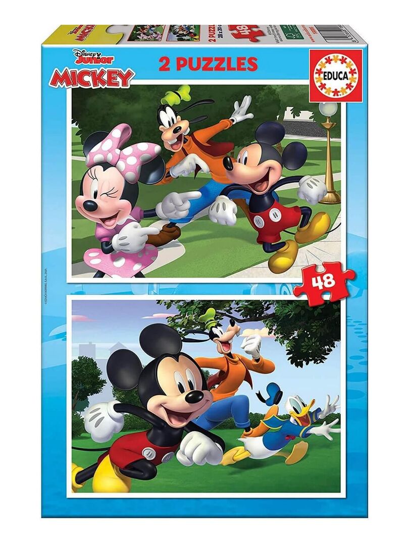 Puzzles 2x12 p - Mickey, Minnie et leurs amis / Disney