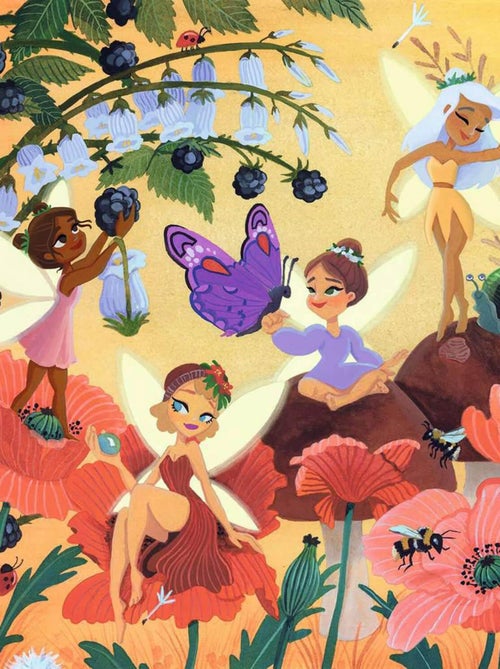 Puzzles 3 x 49 pièces : Licorne, dragon et fée - Kiabi