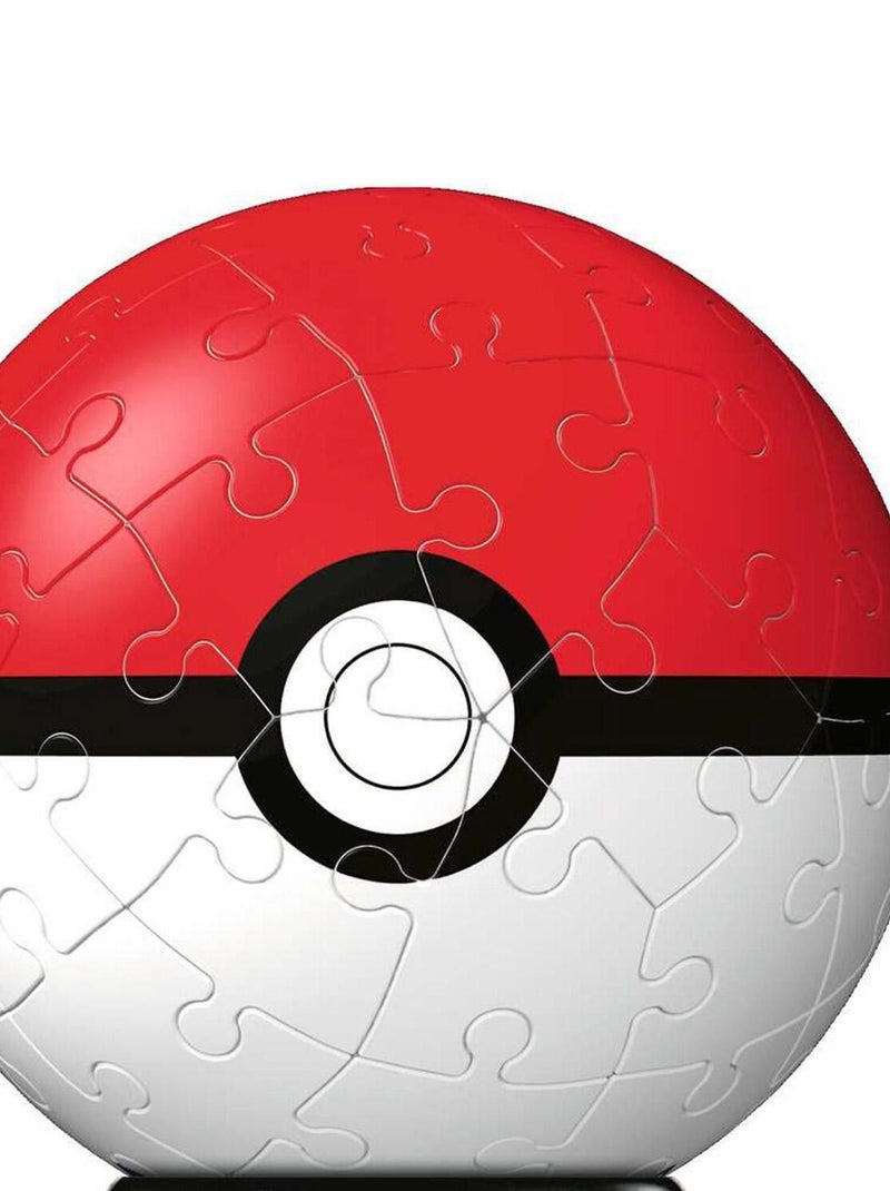 Puzzles 3D Ball 54 pièces : Pokémon : Poké Ball N/A - Kiabi