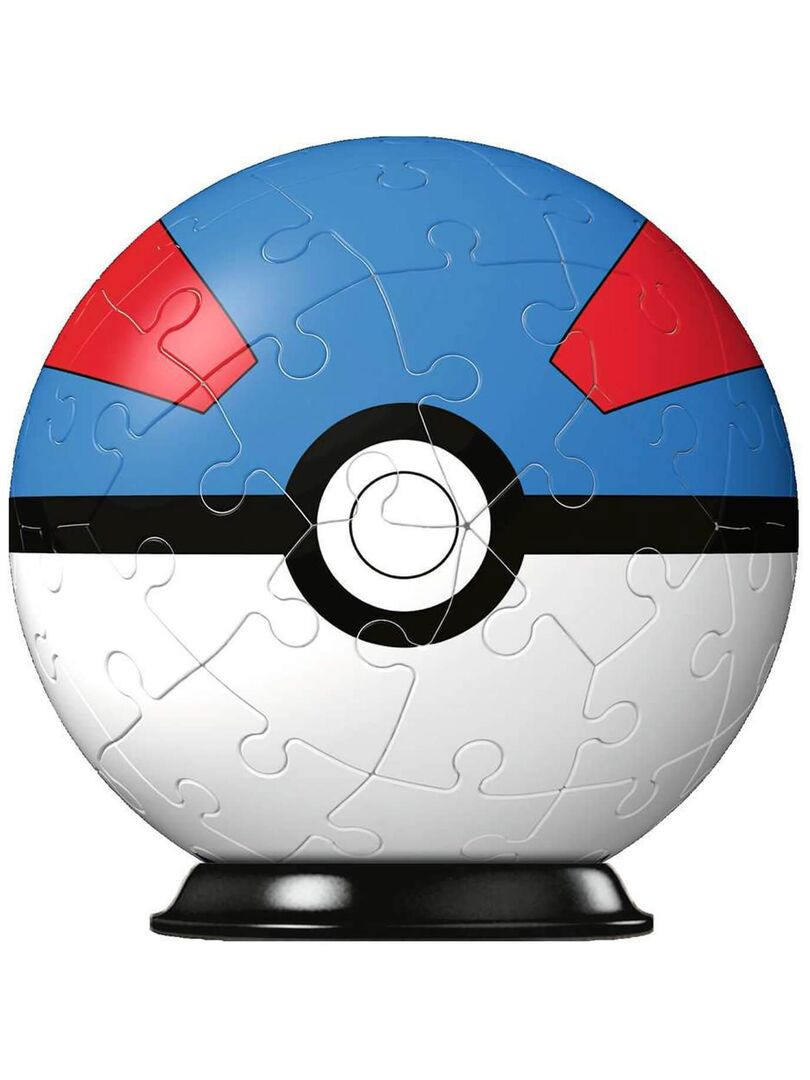 Puzzles 3D Ball 54 pièces :  Pokémon : Super Ball N/A - Kiabi
