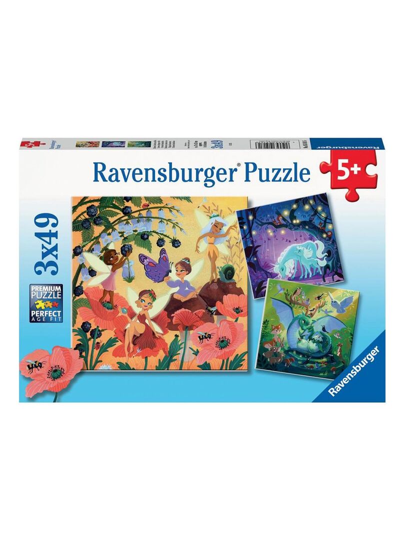 Ravensburger - Puzzle Enfant - Puzzles 3x49 p - …