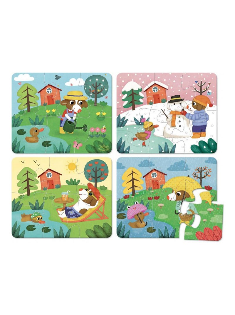 Puzzles des 4 saisons N/A - Kiabi
