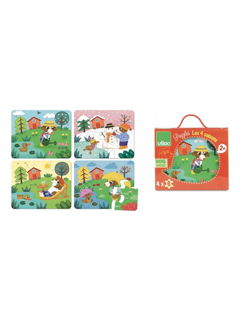 Puzzles des 4 saisons N/A - Kiabi