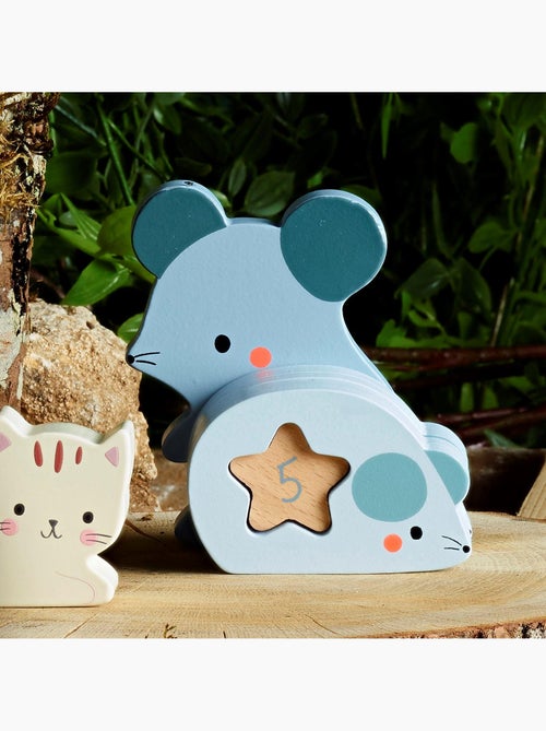 Puzzles d'éveil Maman bébé animaux - Kiabi