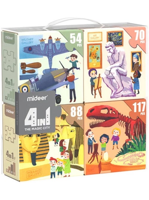 Puzzles évolutifs musée - Kiabi