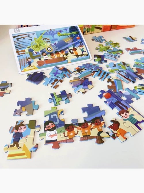 Puzzles évolutifs musée - Kiabi