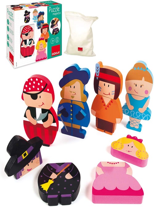 Puzzles magnétiques personnages - Kiabi