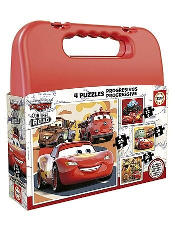 Puzzles progressifs 12 à 25 pièces : Cars
