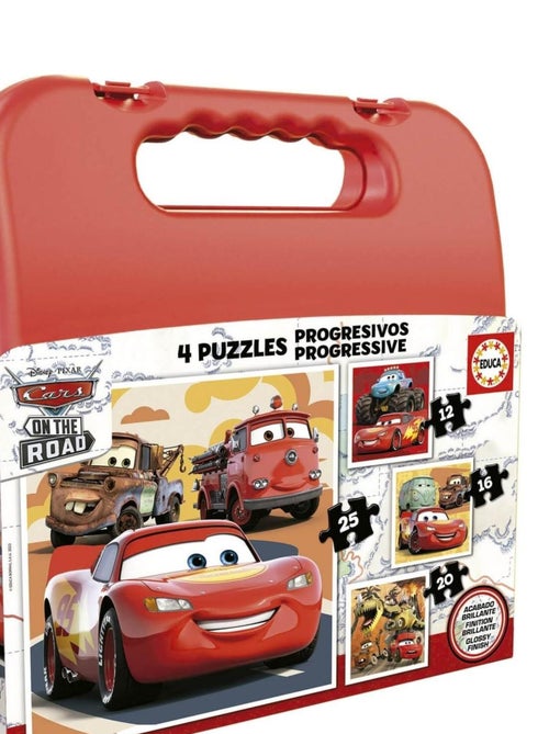 Puzzles progressifs 12 à 25 pièces : Cars - Kiabi