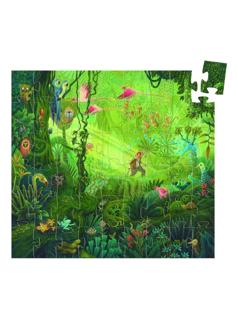 Puzzles silhouettes - Dans la jungle - 54 pièces N/A - Kiabi