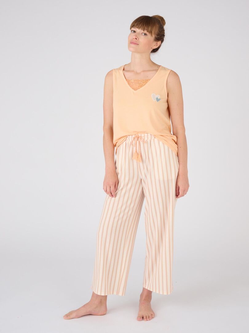 Maille Jersey Pyjama Femme Damart Damart Lot De Pyjamas Maille - Main Image