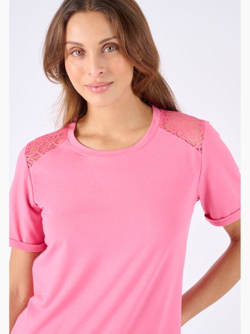 Pyjacourt Climatyl dentelle - Damart - Kiabi