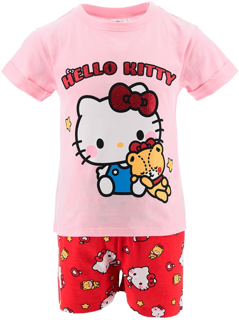 Pyjacourt Hello Kitty   | Licence Officielle Rose - Kiabi