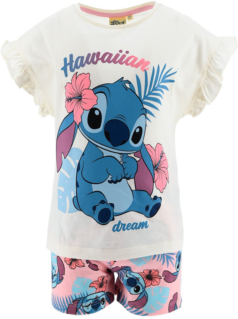 Pyjacourt Lilo & Stitch   | Licence Officielle Blanc - Kiabi
