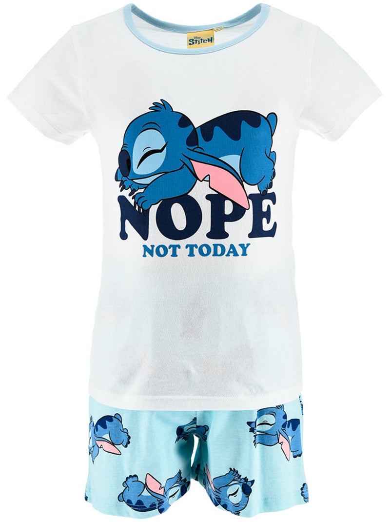 Pyjacourt Lilo & Stitch   | Licence Officielle Blanc - Kiabi