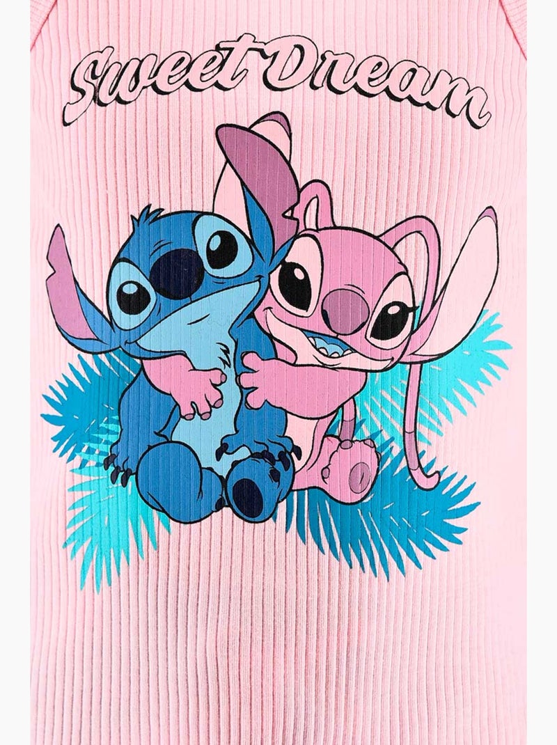 Pyjacourt Lilo & Stitch   | Licence Officielle Rose - Kiabi