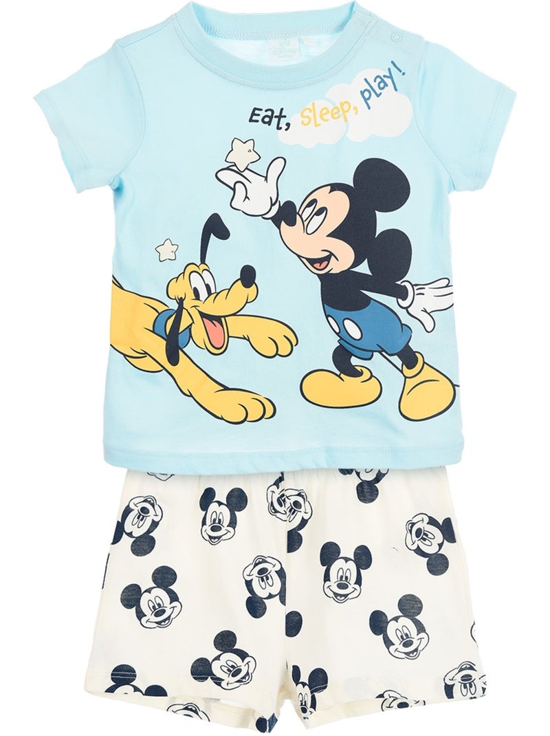 Pyjacourt mickey mouse| licence officielle Bleu - Kiabi