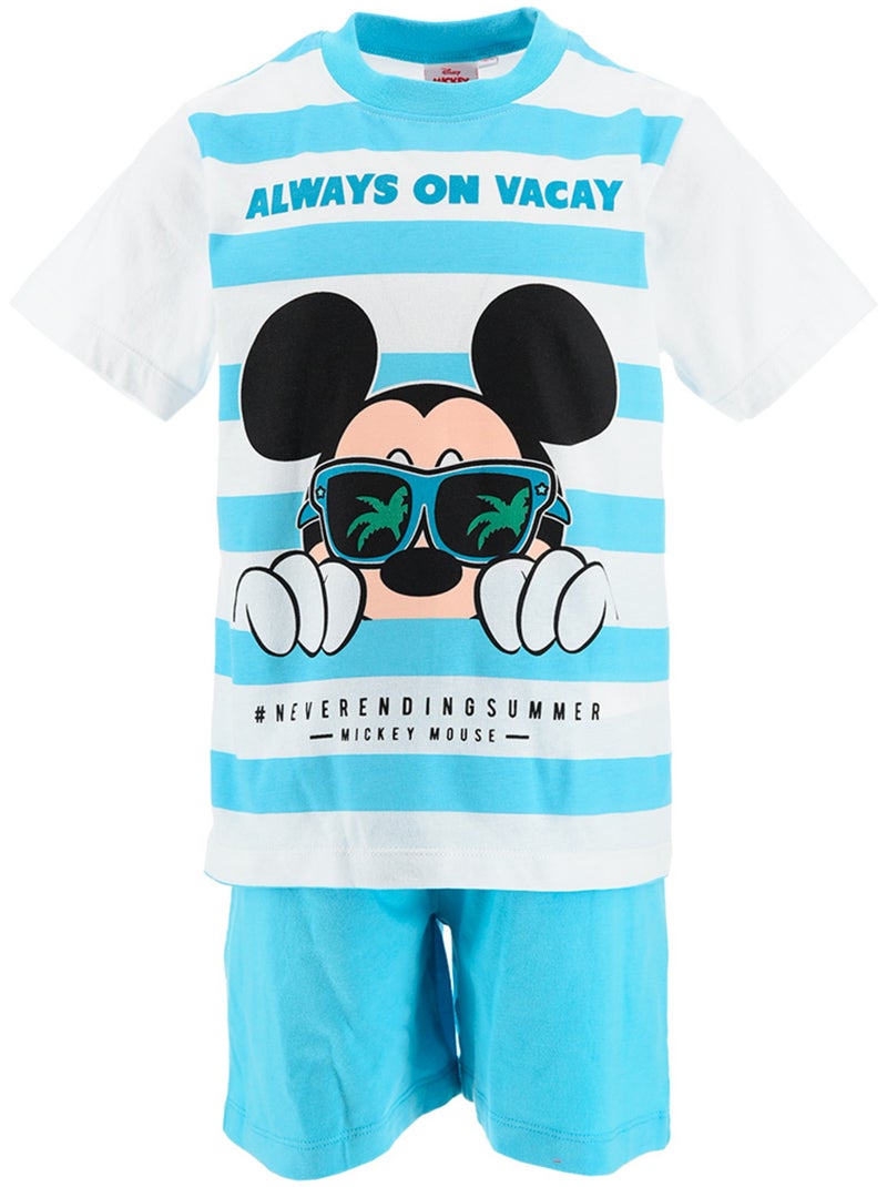 Pyjacourt Mickey Mouse  | Licence Officielle Bleu - Kiabi