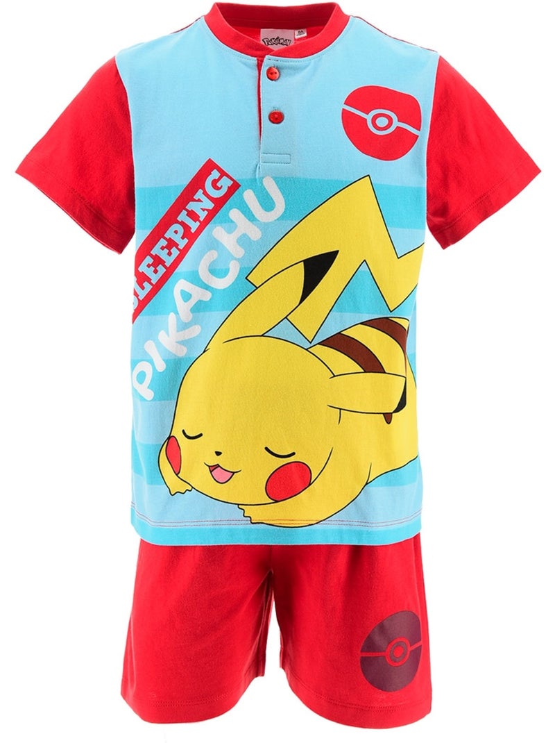 Pyjacourt Pokemon| Licence Officielle Rouge - Kiabi
