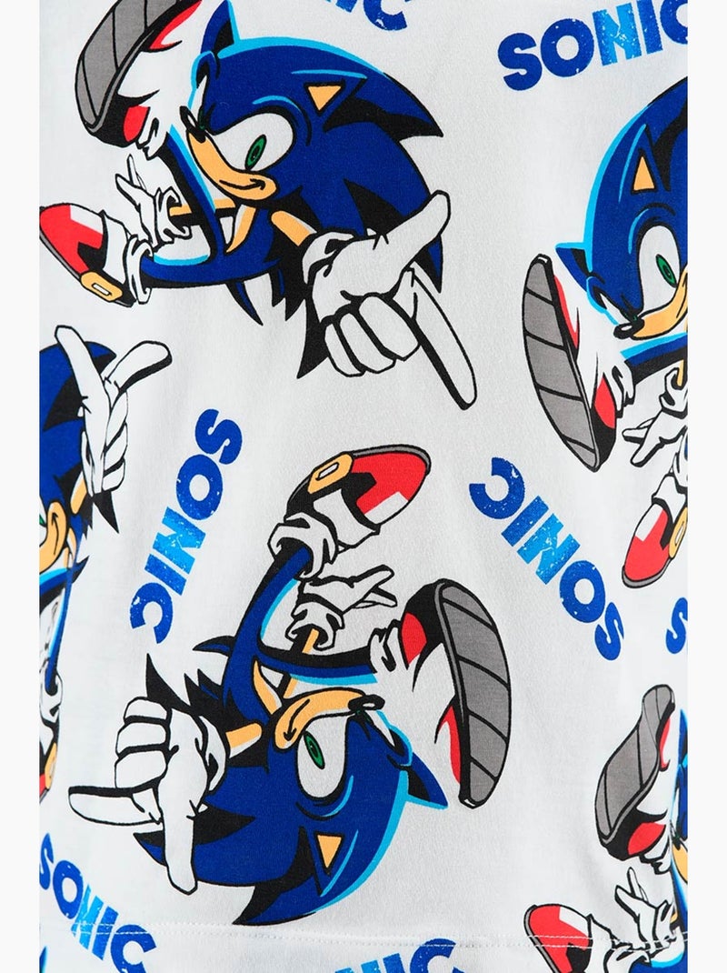 Pyjacourt Sonic  | Licence Officielle Blanc - Kiabi