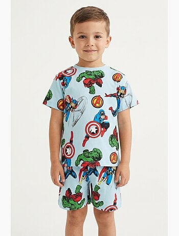 Pyjacourt T-Shirt + Short Avengers| Licence Officielle