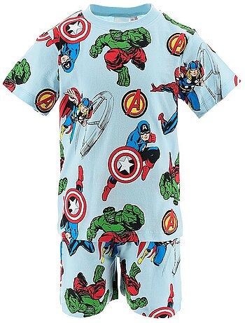 Pyjacourt T-Shirt + Short Avengers| Licence Officielle