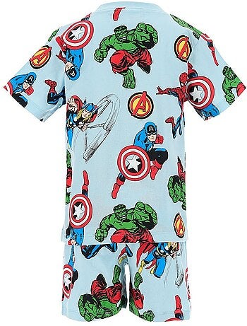Pyjacourt T-Shirt + Short Avengers| Licence Officielle