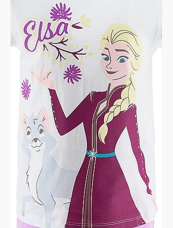 Pyjacourt T-Shirt + Short La Reine des Neiges | Licence Officielle