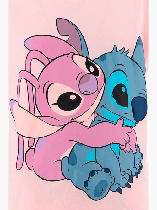 Pyjacourt T-Shirt + Short Lilo et Stitch | Licence Officielle - Kiabi