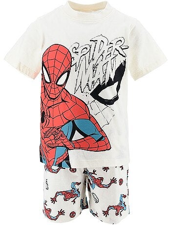 Pyjacourt T-Shirt + Short Spiderman| Licence Officielle