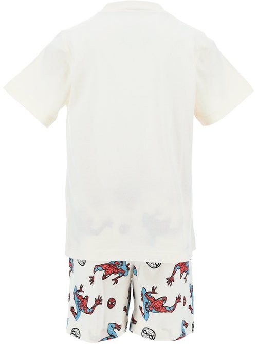 Pyjacourt T-Shirt + Short Spiderman| Licence Officielle - Kiabi Pyjacourt T-Shirt + Short Spiderman| Licence Officielle - Kiabi