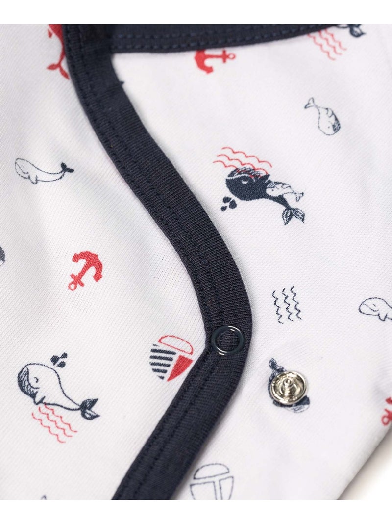 Pyjama - Terre de Marins Blanc - Kiabi