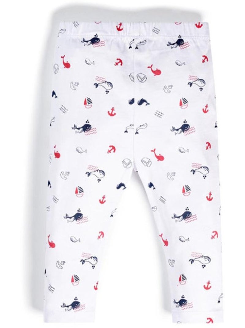Pyjama - Terre de Marins Blanc - Kiabi
