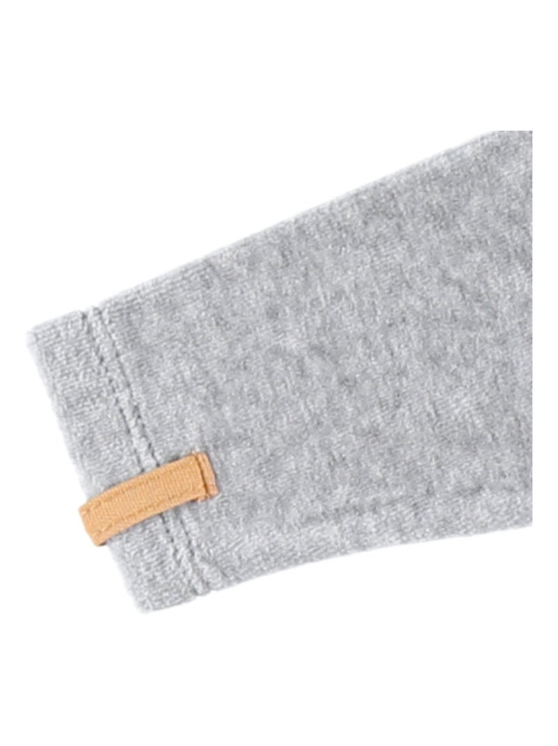 Pyjama 1-pièce Babou en velours, Noukie's Gris - Kiabi