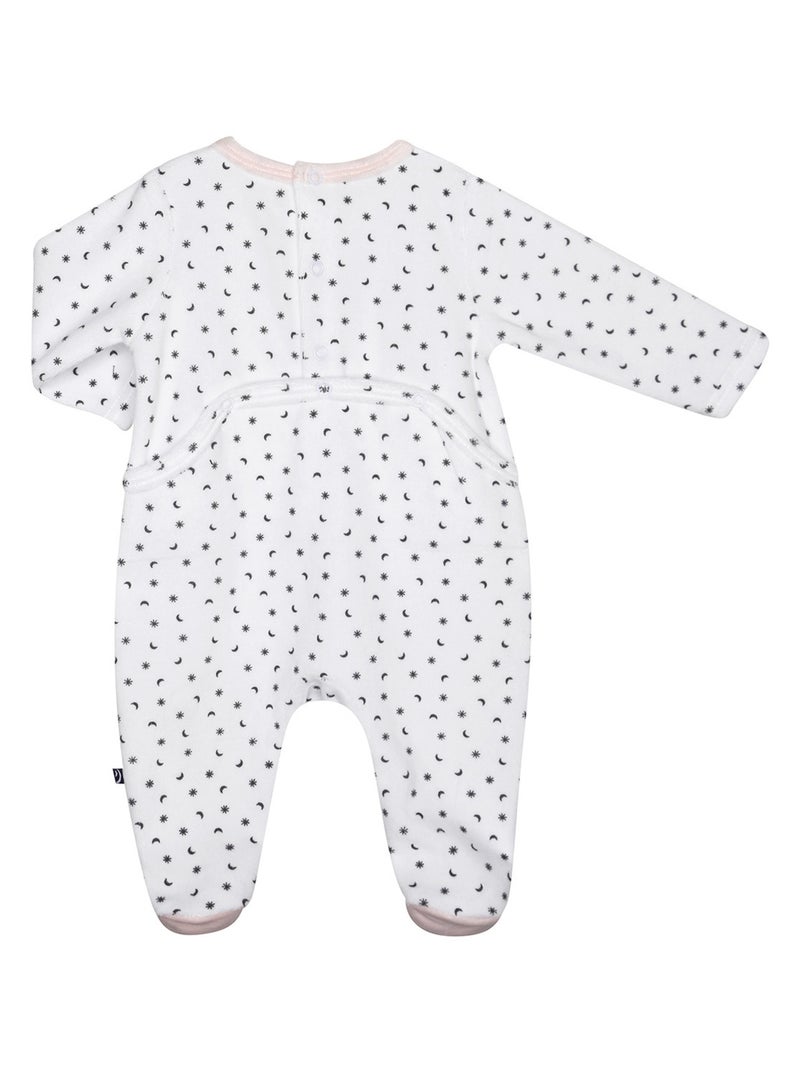 PYJAMA 1 PIECE BEBE FRANCILIA Rose - Kiabi