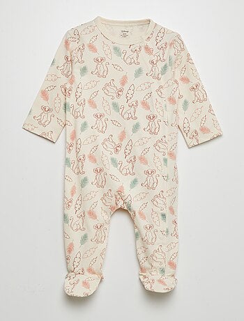 Pyjama 1 pièce imprimé 'Simba et Nala'