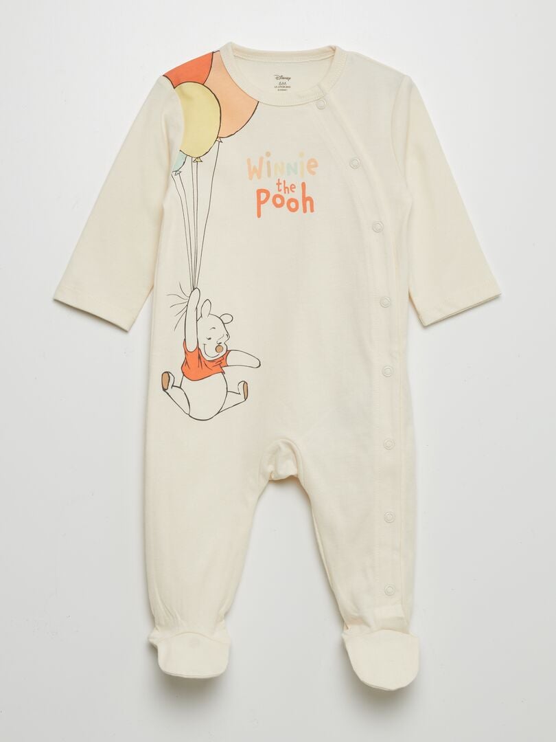 Pyjama 1 pièce imprimé 'Winnie' Beige - Kiabi