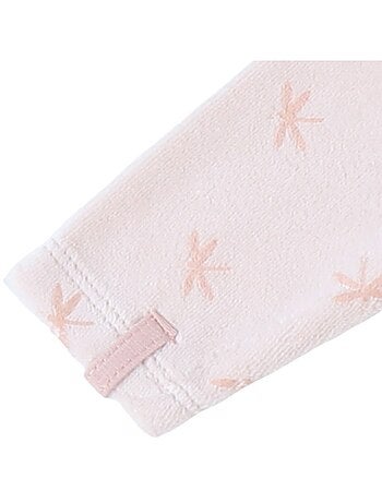 Pyjama 1 pièce imprimés libellules en velours, clair Noukie's