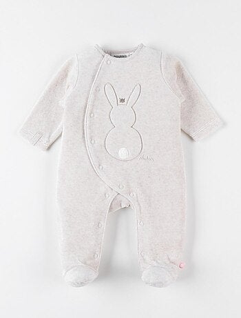 Pyjama enfant 2 pièces Lapins Sandshell