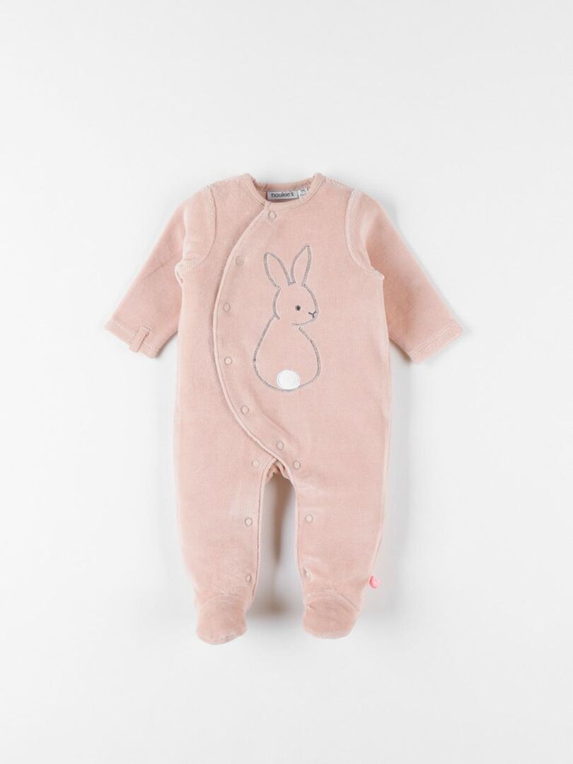 Pyjama Une Pièce Femme Lapin Blanc - Lounge Wear Super Doux Et Trop Mignon (Taille L)