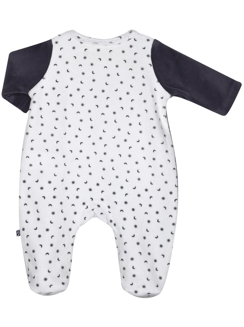 PYJAMA 1 PIECE NAISSANCE FLETCHER Gris - Kiabi