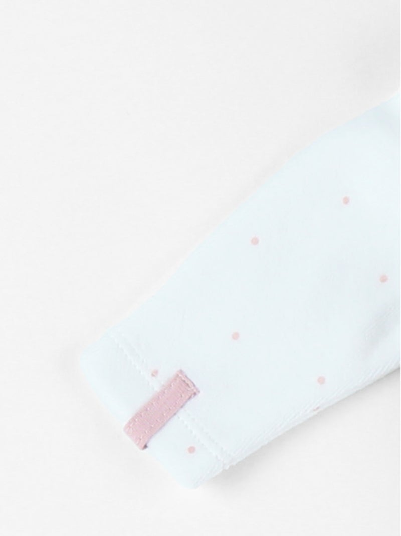 Pyjama 1 pièce Popsie en velours, Noukie's Blanc - Kiabi