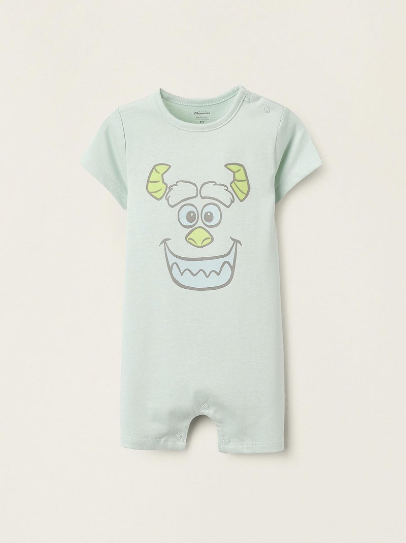 Pyjama 100 % coton, impression frontale DISNEY CLASSICS Bleu clair - Kiabi