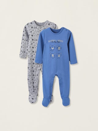 Pyjama 100% coton, imprimé tigre ALL STARS COLLEGE