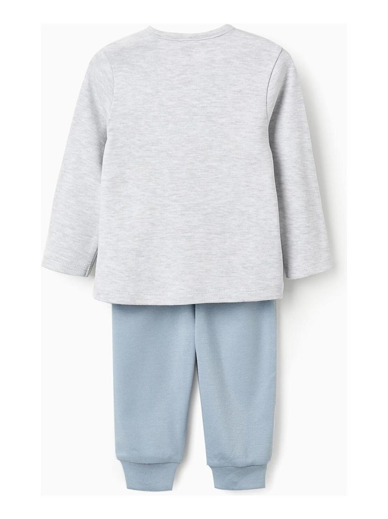 Pyjama 100% coton, imprimé Tom & Jerry 0 Gris clair - Kiabi