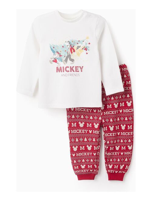 Pyjama 100% coton, thème Mickey/Noël MICKEY - Kiabi