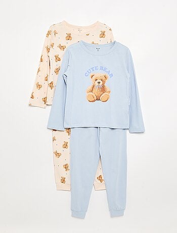 Pyjama 2 pièces - Lot de 2