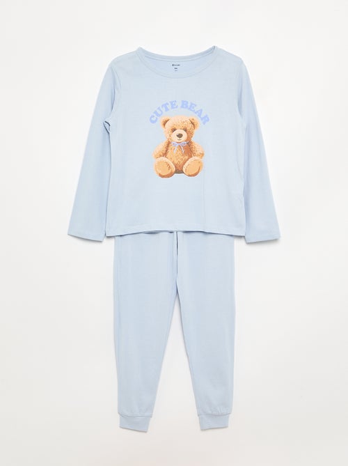 Pyjama 2 pièces - Lot de 2 - Kiabi Pyjama 2 pièces - Lot de 2 - Kiabi