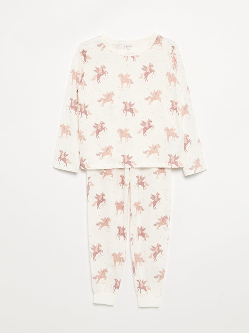 Pyjama 2 pièces - Lot de 2 - Kiabi Pyjama 2 pièces - Lot de 2 - Kiabi